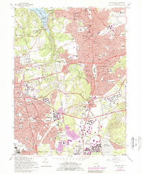 Huntington 1967 topographic map thumbnail