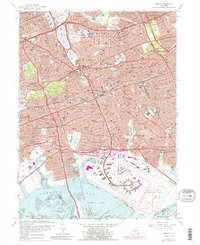 Jamaica 1966 topographic map thumbnail