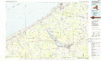 Jamestown 1986 topographic map thumbnail