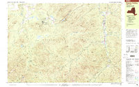 Keene Valley 1999 topographic map thumbnail