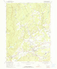 Kerhonkson 1969 topographic map thumbnail