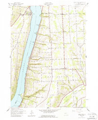 Keuka Park 1942 topographic map thumbnail