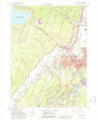 Kingston West 1964 topographic map preview