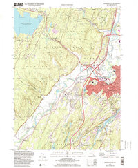 Kingston West 1997 topographic map thumbnail