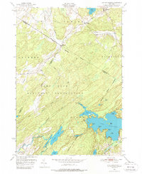 Lake Bonaparte 1951 topographic map preview