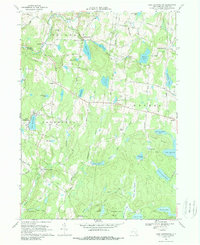 Lake Huntington 1967 topographic map thumbnail