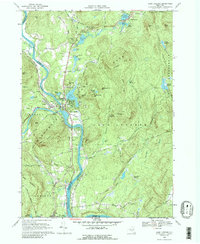 Lake Luzerne 1968 topographic map thumbnail