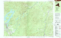 Lake Placid 1999 topographic map thumbnail