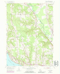 Ellery Center 1954 topographic map thumbnail