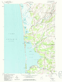 Ellisburg 1958 topographic map thumbnail