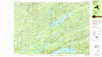 Eagle Bay 1989 topographic map thumbnail