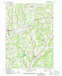 Edmeston 1943 topographic map thumbnail