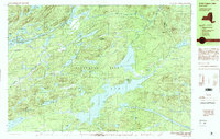 Little Tupper Lake 1990 topographic map thumbnail