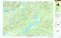 Little Tupper Lake 1999 topographic map thumbnail