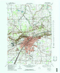 Lockport 1980 topographic map thumbnail