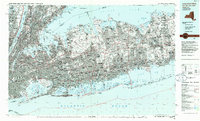 Long Island West topographic map thumbnail