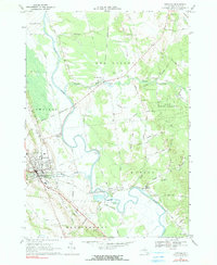 Lowville 1966 topographic map thumbnail