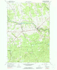 Nicholville 1964 topographic map thumbnail