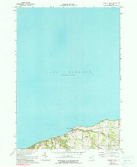 Ninemile Point 1971 topographic map thumbnail