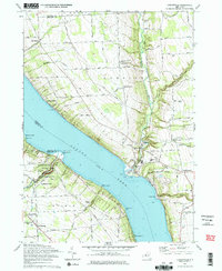 Ludlowville 1971 topographic map thumbnail