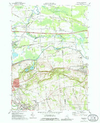 Manlius 1973 topographic map thumbnail