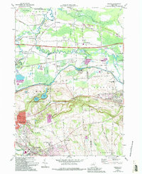 Manlius 1973 topographic map thumbnail