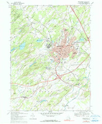Middletown 1969 topographic map thumbnail