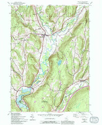 Milford 1943 topographic map thumbnail