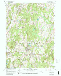 Millbrook 1960 topographic map thumbnail