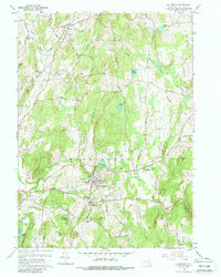 Millbrook 1960 topographic map thumbnail