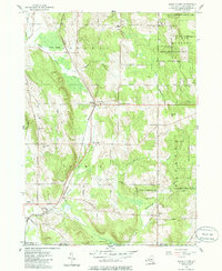 North Clymer 1954 topographic map thumbnail