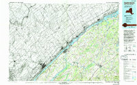 Ogdensburg 1985 topographic map thumbnail