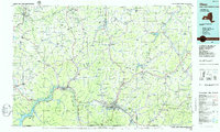 Olean 1986 topographic map thumbnail