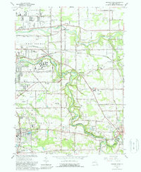 Orchard Park 1965 topographic map thumbnail
