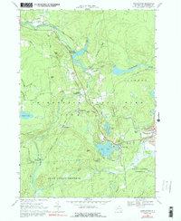Oswegatchie 1966 topographic map thumbnail