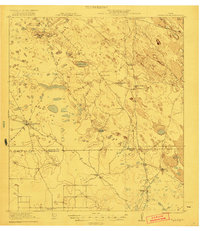 Tarida Ranch 1921 topographic map thumbnail