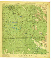 Tarida Ranch 1921 topographic map thumbnail