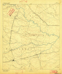 Taylor 1894 topographic map preview