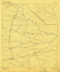 Taylor 1894 topographic map preview
