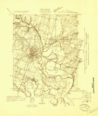 Temple 3-C 1924 topographic map thumbnail