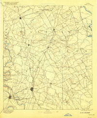 Temple 1892 topographic map thumbnail
