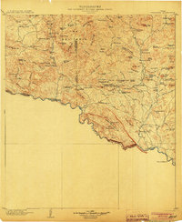 Terlingua 1904 topographic map thumbnail