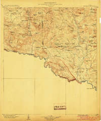 Terlingua 1904 topographic map thumbnail