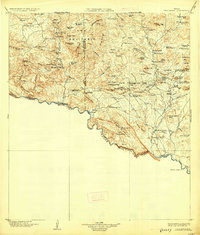 Terlingua 1904 topographic map thumbnail