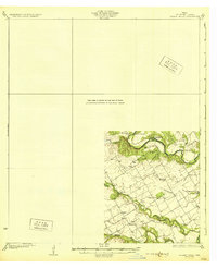 Valley Mills 1931 topographic map thumbnail