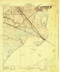 Virginia Point 1929 topographic map thumbnail