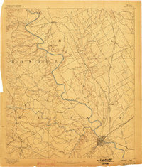 Waco 1892 topographic map thumbnail