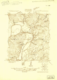 Weatherford 3-d 1924 topographic map thumbnail
