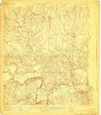 Zavalla 3-c topographic map thumbnail
