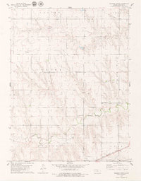 Dresden North 1978 topographic map thumbnail